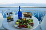 Gastronomía en Santorini